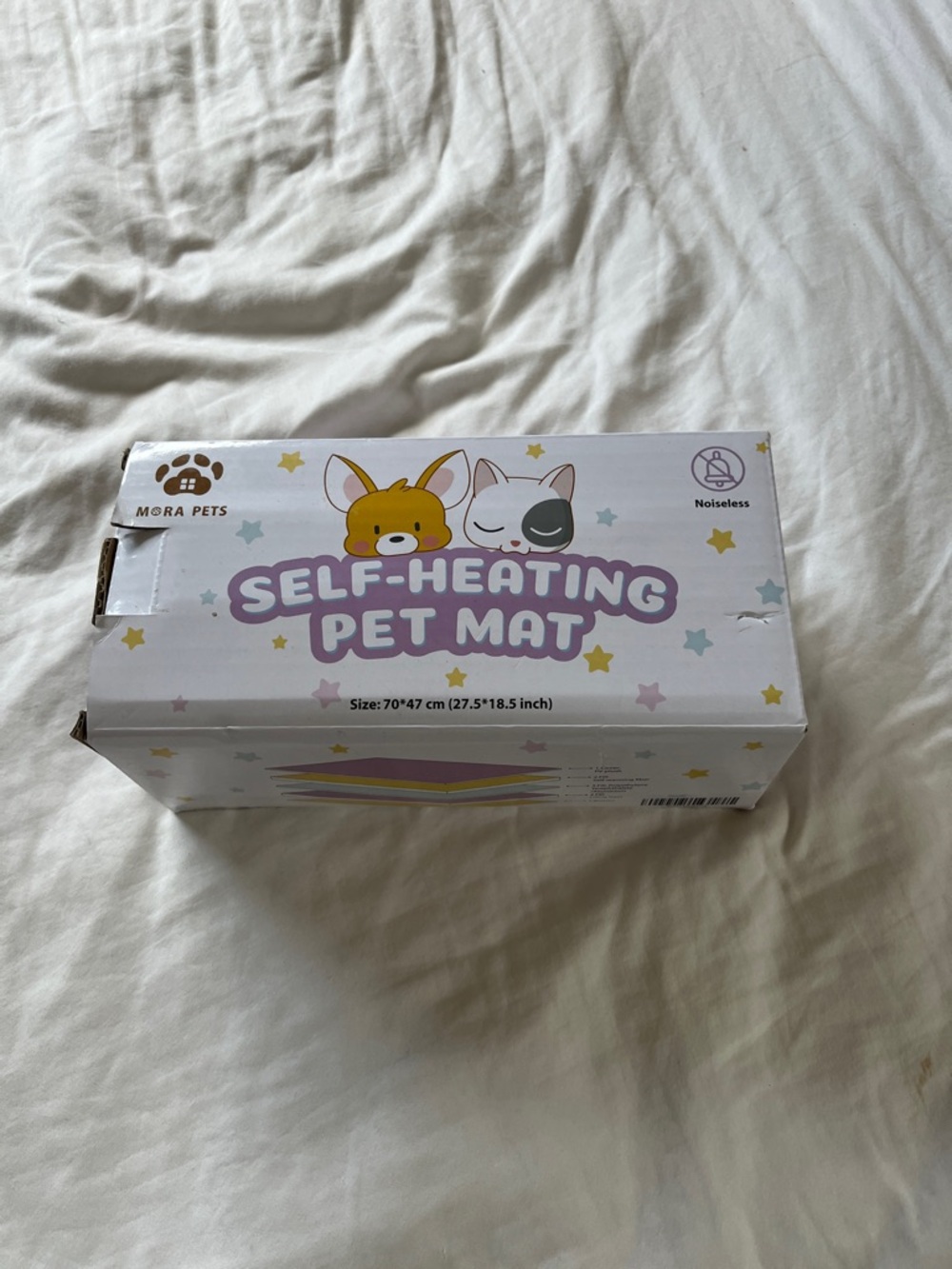 Mora Pets New Self Heating Cat Pad Self Warming Cat Bed   27.5"X18.5"T